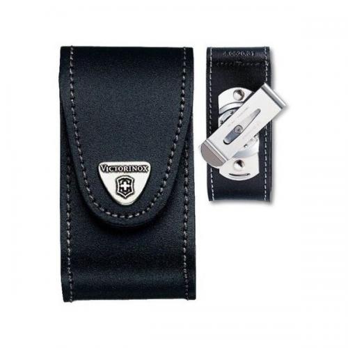 Чохол Victorinox з поворотною кліпсою для ножів 84-91 мм 5-8 шарів Чорний (4.0521.31) Чохол Victorinox з поворотною кліпсою для ножів 84-91 мм 5-8 шарів Чорний (4.0521.31)