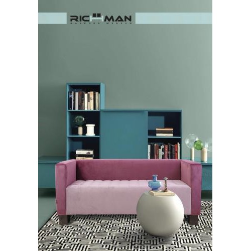 Диван Richman Спейс Двійка 760 x 1500 x 730H см Missoni 021/028 Рожевий в інтернет супермаркеті PbayMarket!