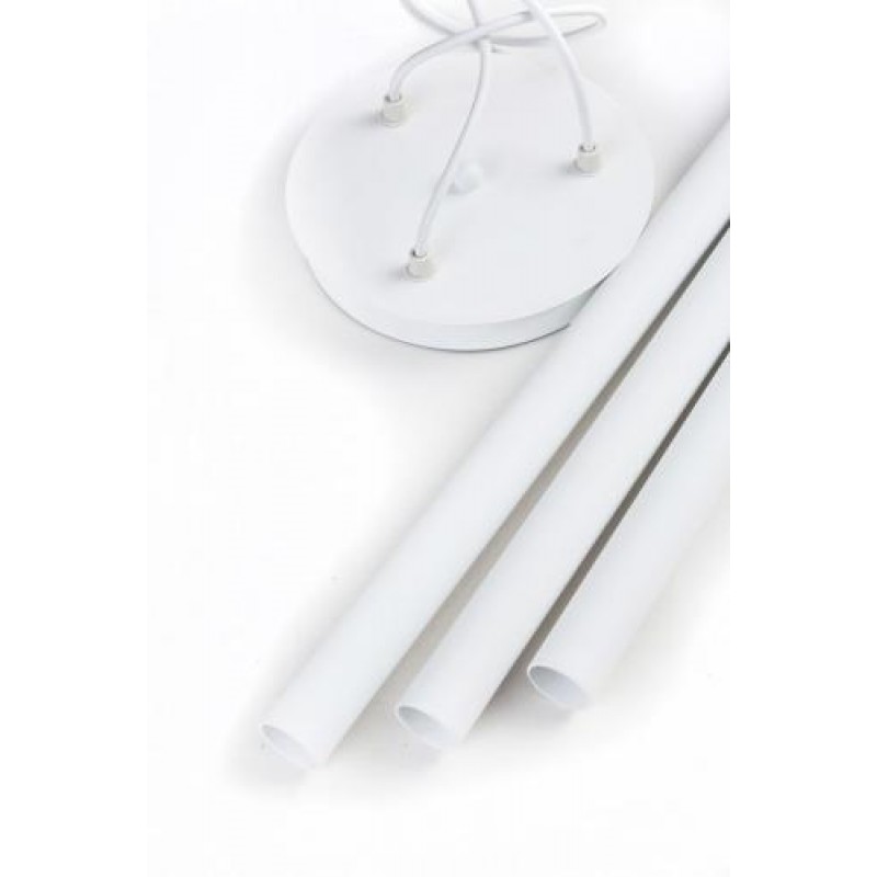 Світильник підвісний MSK Electric Beatrice на круглій основі NL 3045-3R WH