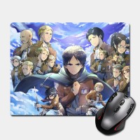 Ігрова поверхня Всі персонажі, Атака титанів великий - Attack on Titan 300 х 250 мм (12669)