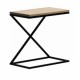 Приліжковий столик у стилі Loft NS-1478 530x550x300 мм Черный