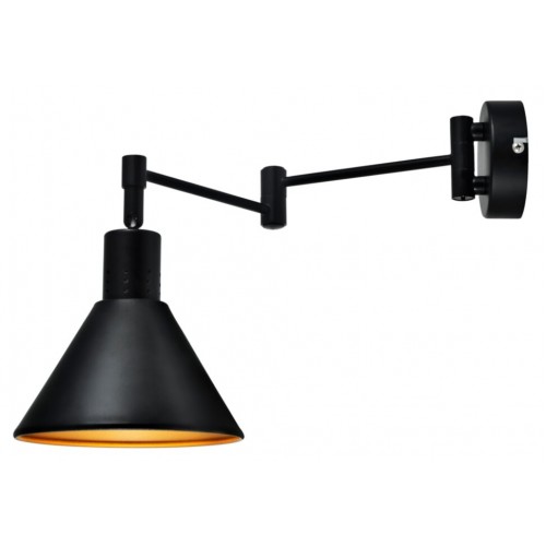 Бра Candellux Copenhagen 14x17 см Чорний (21-75444)