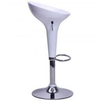 Стілець барний SDM Джоллі високий/пластик/хром Білий (hub_NwdI20626) Стілець барний SDM Джоллі високий/пластик/хром Білий (hub_NwdI20626)