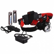 Налобний акумуляторний ліхтарик Bailong BL-T20-P90 з Zoom (1756375759)