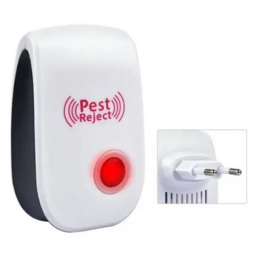 Електронний відлякувач для комах No Brand Pest Repeller 9x3x6 см Біло-чорний (2104618538) Електронний відлякувач для комах No Brand Pest Repeller 9x3x6 см Біло-чорний (2104618538)