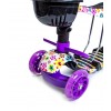 Самокат дитячий Scooter 5 в 1 Flowers 51х76х26 см Різнокольоровий (1954264907)