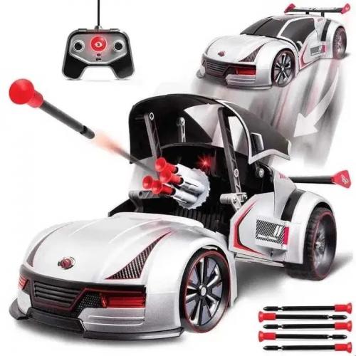 Машинка-трансформер стріляюча RIAS Velocity Demon на радіокеруванні Grey Машинка-трансформер стріляюча RIAS Velocity Demon на радіокеруванні Grey