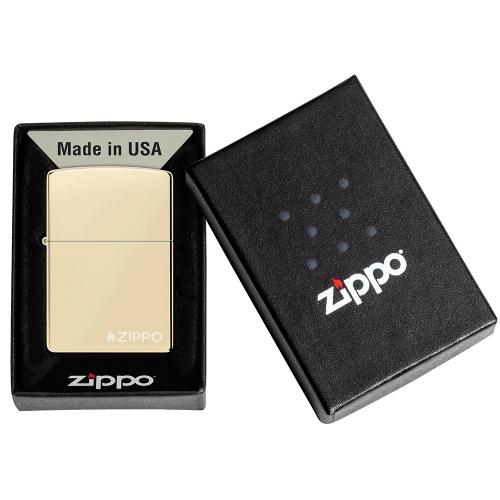 Бензинова запальничка Zippo Classic Zippo Logo Champagne (46682 ZL) Бензинова запальничка Zippo Classic Zippo Logo Champagne (46682 ZL)