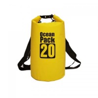 Водонепроникна сумка рюкзак гермомішок з шлейкою на плече Ocean Pack 20 л Yellow (5153582159) Водонепроникна сумка рюкзак гермомішок з шлейкою на плече Ocean Pack 20 л Yellow (5153582159)