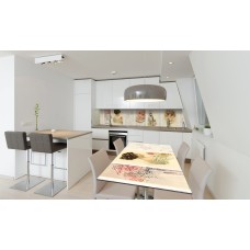 Наклейка вінілова на стіл Zatarga «Вінтажні Картини» 650х1200 мм Z180408/1st