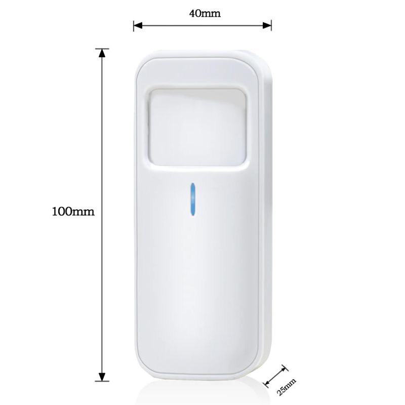 Wifi датчик руху для розумного будинку Konlen YN-808, оповіщення в додаток на смартфон