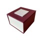 Коробка для наручного годинника подарункова BoX Бордова (IBW028KO)