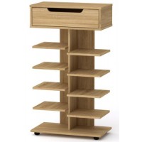 Тумба для взуття ТО-15 Компанит Дуб сонома (60х32х104, 8 см) Тумба для взуття ТО-15 Компанит Дуб сонома (60х32х104, 8 см)