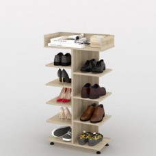 Стелаж для взуття Тиса Мебель ТО-201 Дуб сонома 106x60 см