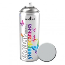 Емаль універсальна Аерозоль New Ton 400 мл RAL 7035 Світло-сірий