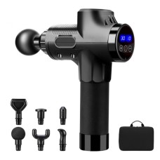 Масажер Booster Rlaxyoo S3 6 насадок 2400 мАг 30 режимів Чорний (1509753804)