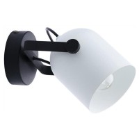 Бра TK Lighting Спектру 14x14 см Біло-чорний (TK3488)