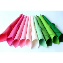 Набір корейського м'якого фетру Pugovichok Пелюстки троянди 10 кольорів (hub_nyJA41550)