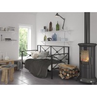 Диван-ліжко Tenero Тарс 900х1900 мм Чорний оксамит (100000176) Диван-ліжко Tenero Тарс 900х1900 мм Чорний оксамит (100000176)