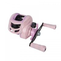 Котушка рибальська мультиплікаторна yumoshi AK 201 Pink-Black Left 6294-85958 Котушка рибальська мультиплікаторна yumoshi AK 201 Pink-Black Left 6294-85958