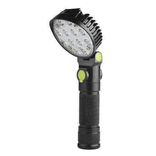 Світлодіодний ліхтар акумуляторний на магніті 12 LED 3 режими + RGB BLX3 Світлодіодний ліхтар акумуляторний на магніті 12 LED 3 режими + RGB BLX3