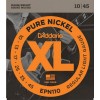 Струни для електрогітари D'Addario EPN110 Pure Nickel Regular Light Electric Strings 10/45