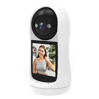 Поворотна wifi камера з екраном Nectronix V5 ICSee app (101153)