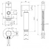 Набір для гігієнічного душу (k35) Qtap Inspai Varius CRM V00440001 QTINSVARCRMV00440001 в інтернет супермаркеті PbayMarket!