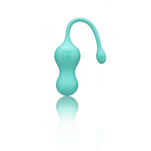 Віброяйце для точки G з пультом керування Romp Cello Light Teal, водонепроникне в інтернет супермаркеті PbayMarket!