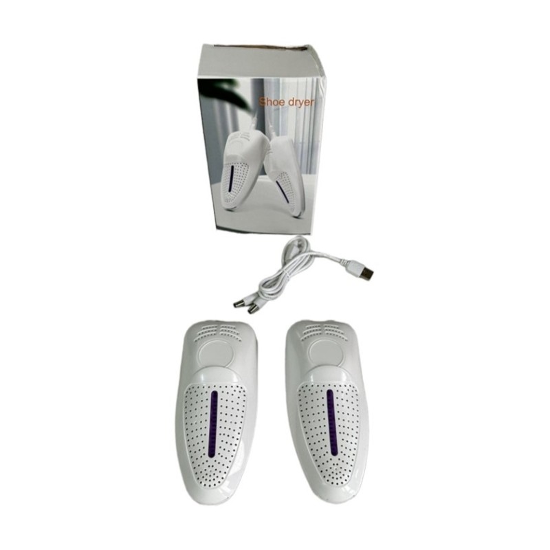 Сушарка для взуття з ультрафіолетом UKC Shoe dryer R8 від USB 10 W Білий
