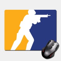 Ігрова поверхня Контр Страйк 2 Counter Strike 2 нове лого 300 х 250 мм (23643) Nextprint