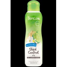 Кондиціонер Tropiclean для прискорення линьки для шерсті собак і котів Lime Cocoa Butter 355 мл 202535