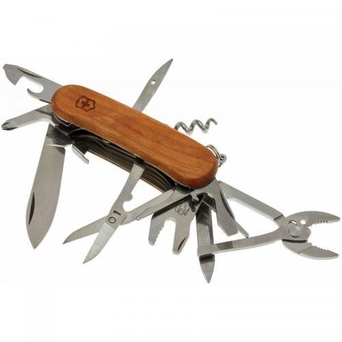 Швейцарський складаний ніж Victorinox EvoWood S557 85 мм 19 функцій дерево (2.5221.S63) Швейцарський складаний ніж Victorinox EvoWood S557 85 мм 19 функцій дерево (2.5221.S63)