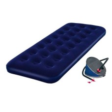 Надувний матрац Pavillo Bestway 67223 (матрац 67000, ножний насос 68610). Одномісний 76 х 185 х 22 см