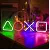 Настінний неоновий світильник нічник вивіска Angel PlayStation 42*13 см