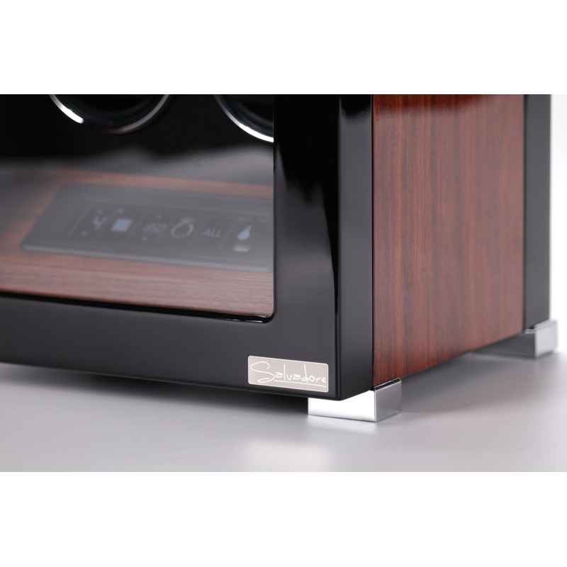 Скринька Salvadore для підзаводу 4 годинників F140/BL 4x4 Коричневий