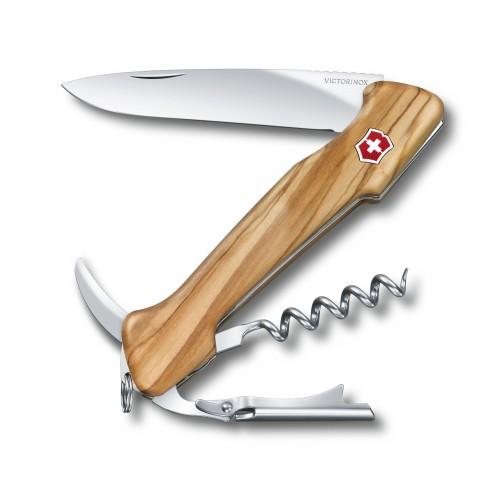 Швейцарський ніж Victorinox Wine Master 130 мм 6 функцій Оливкове дерево (0.9701.64) Швейцарський ніж Victorinox Wine Master 130 мм 6 функцій Оливкове дерево (0.9701.64)