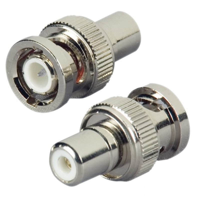 Перехідник BNC RCA для відеоспостереження Unitoptek BNC-05