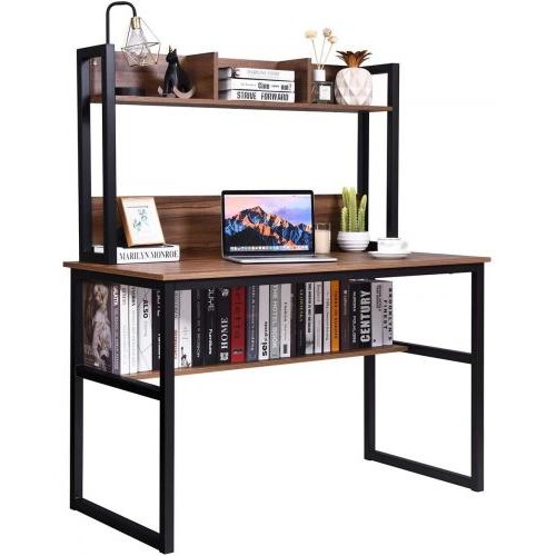 Стіл письмовий GoodsMetall із металу з полицями в стилі Лофт 1400х1200х600 СП120 Стіл письмовий GoodsMetall із металу з полицями в стилі Лофт 1400х1200х600 СП120