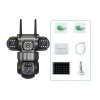 IP-камера вулична XON 4G 8000mAh Solar 1080P SmartCam Чорний (TCBSM23VB 3992)
