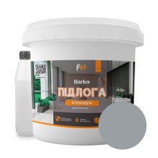 Епоксидна наливна підлога Barko 1 кг Сірий (Barko/1lgray)
