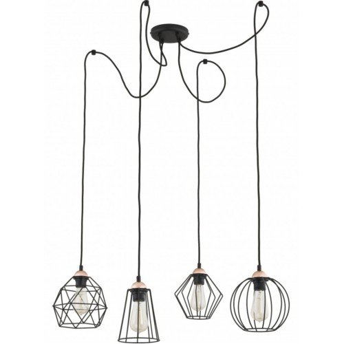 Люстра TK Lighting Galaxy 1646 Чорний (TK1646)