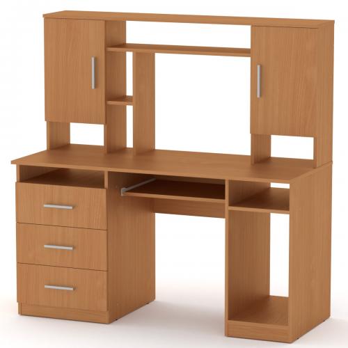 Стіл комп'ютерний Компаніт Менеджер 140х60х142 см Бук Стіл комп'ютерний Компаніт Менеджер 140х60х142 см Бук