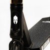 Самокат трюковий Best Scooter Warrior HIC-система пеги алюмінієвий диск та дека колеса PU 100 кг Black and gold (112766)