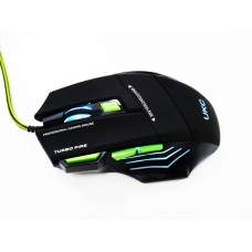 Ігрова миша з килимком UKC X-7 з підсвічуванням USB Black