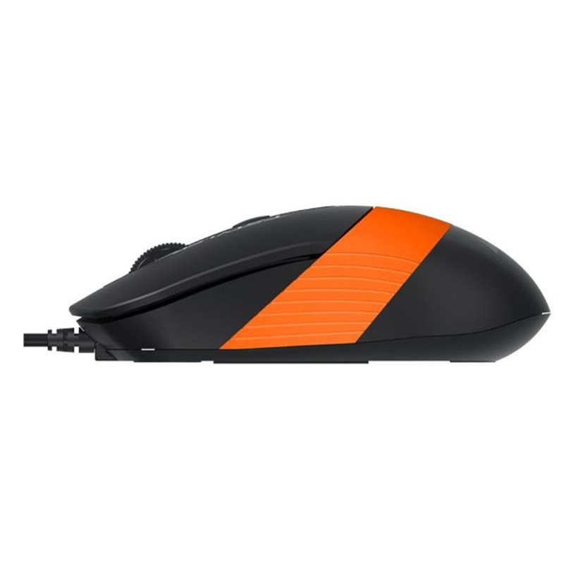 Миша A4Tech FM10 Black/Orange USB