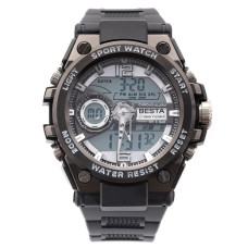 Наручний годинник чоловічий Lige Sport Чорний (2535)