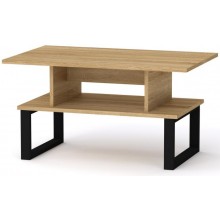 Стіл журнальний Лофт-2 Компаніт Дуб сонома (80х50х42,6 см)