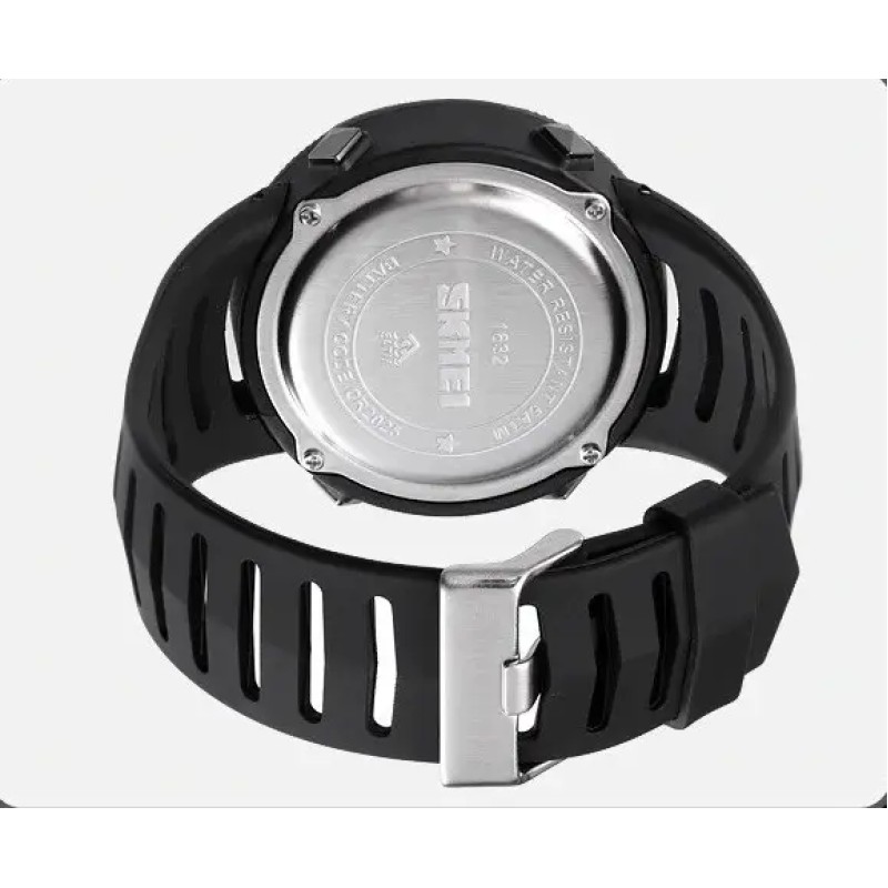 Чоловічий спортивний годинник Skmei 1632 Чорний (1931066973)