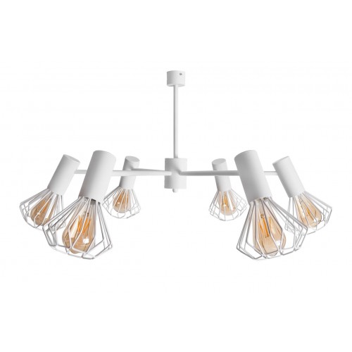 Люстра MSK Electric Diadem на шість плафонів NL 22152-6 WH Люстра MSK Electric Diadem на шість плафонів NL 22152-6 WH